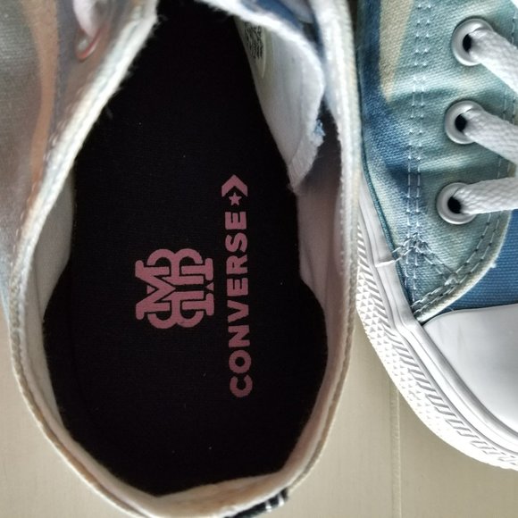 Stranger Things Fans RHTF Millie By You All Star Converse Blue Wave Unisex - Picture 2 of 7